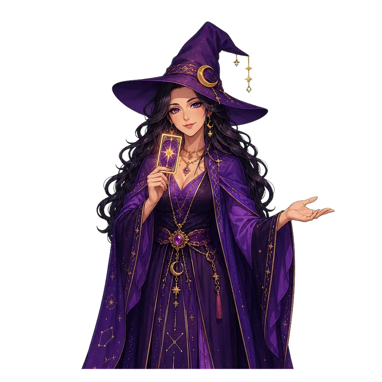 紫衣塔罗女巫